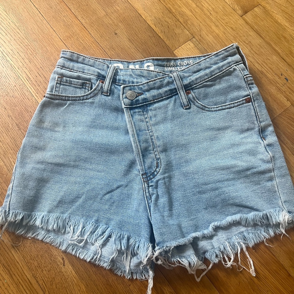 Blue shorts